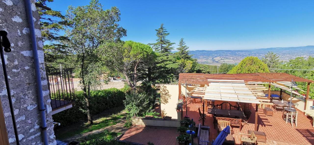 Country House Trevi Umbria Borghetto Vetuliae Santa Maria in Valle Luaran gambar