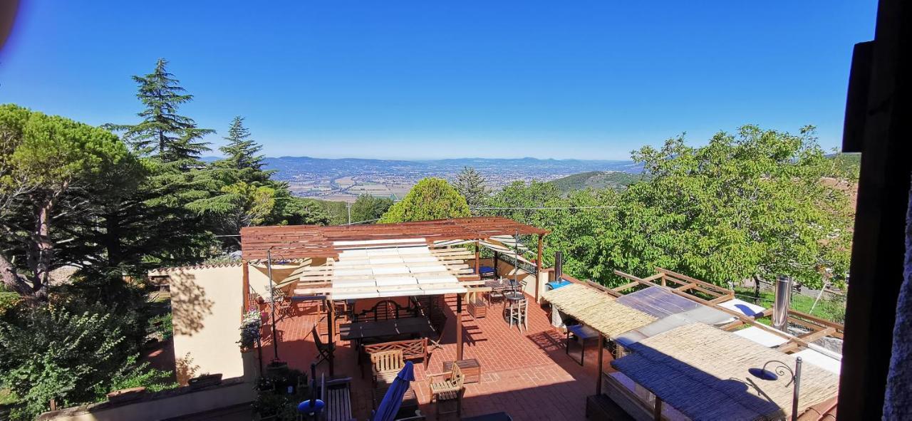Country House Trevi Umbria Borghetto Vetuliae Santa Maria in Valle Luaran gambar